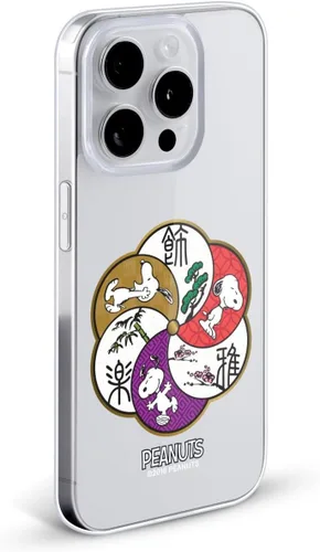 Miniatura 2 de Carcasa de gel para iPhone 7 Plus/iPhone 8 Plus, diseño de Snoopy Oriental de Peanuts, Badges