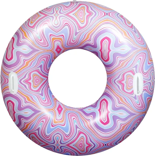 Miniatura 9 de HeySplash Flotadores de piscina, tubos de piscina para adultos, flotadores inflables divertidos para piscina, playa, lago, río, fiesta, decoración