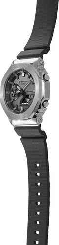 Miniatura 2 de Casio G-Shock GM2100-1A - Reloj octogonal de resina negra cubierta de metal Negro