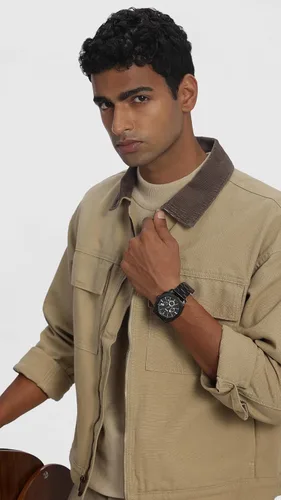 Miniatura 2 de Fossil Men's Watch, Machine Stainless Steel Chronograph Watch for Men