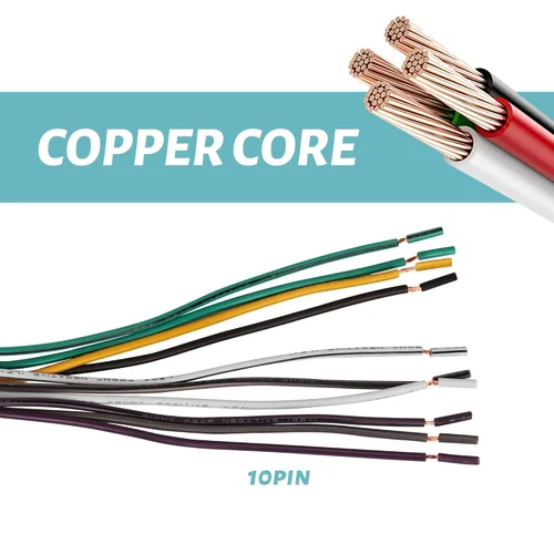 Miniatura 4 de BASIKER Kit combinado de mazo de cables de radio estéreo para automóvil y adaptador de antena para instalar una radio del mercado de accesorios