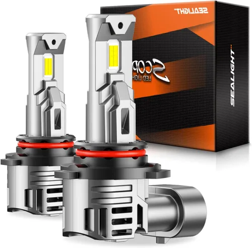 Miniatura 23 de Bombillas SEALIGHT H1, 30000 lm 6500 K Bombillas antiniebla H1 con ventilador de refrigeración, tamaño 1:1 mini para vehículos todo terreno ATV/UTV
