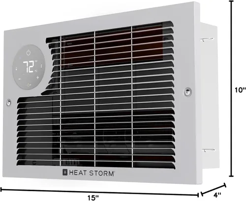 Miniatura 7 de Heat Storm 1500 vatios - Calentador eléctrico de pared con WIFI