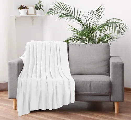 Miniatura 37 de Utopia Bedding Manta térmica 100% algodón, suave, ligera, transpirable, acogedora manta de primavera y verano para cama, decoración del hogar