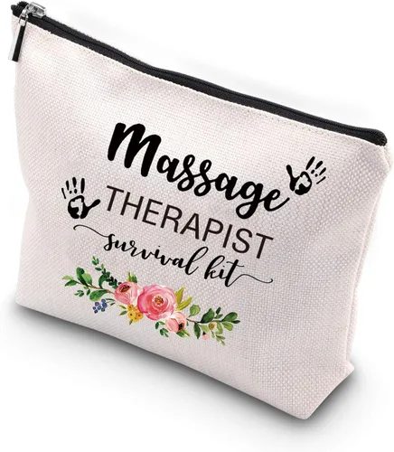WCGXKO Kit de supervivencia para terapeuta de masaje, bolsa de maquillaje y regalo de graduación, Varios colores, Masajista