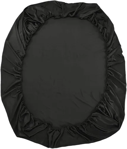Miniatura 5 de LilySilk Juego de sábanas de seda negra de 4 piezas de 22 momme - Funda de edredón y 2 fundas de almohada - Certificado Oeko-TEX, juegos de ropa