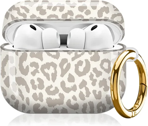 Miniatura 12 de Compatible con AirPod Pro 3 (2025), bonita funda para mujeres y hombres, protección completa, a prueba de golpes, con llavero, accesorios de funda