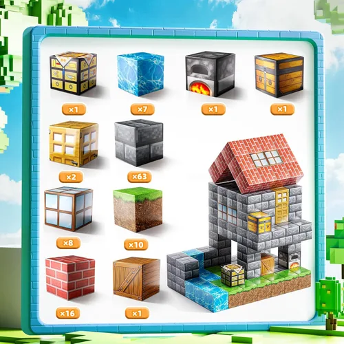 Miniatura 2 de Bloques Magnéticos de Juguete para Niños, 110 PCS Bloques de Construcción Magnéticos, Juguete de Apilamiento Sensorial STEM Montessori para Niños