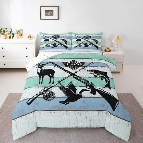 Miniatura 20 de Castle Fairy - Juego de funda de edredón con bandera estadounidense tamaño King, ropa de cama para niñas y adolescentes, funda de edredón con Multi