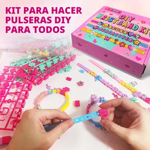 Miniatura 2 de Kit de fabricación de pulseras de la amistad para niñas, regalos de Navidad, kits de arte y manualidades para niños, kit de fabricación de joyas