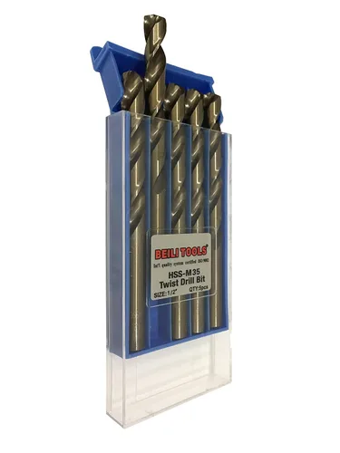 Miniatura 2 de HSS M35 Brocas espirales para taladro de cobalto, 5