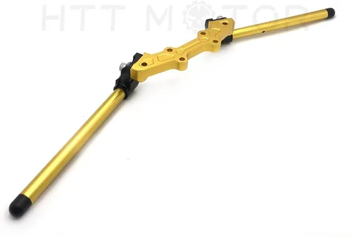 Miniatura 3 de HB-YMT07-A- Juego de manillares de placa adaptadora con clip compatible con MT-07 FZ-07 2014-2017 Oro