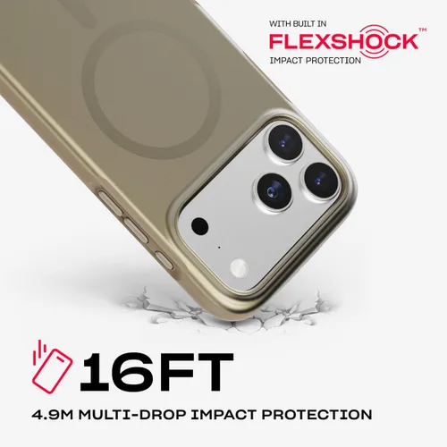 Miniatura 8 de Tech21 EvoDusk con MagSafe para Apple iPhone 17 Pro Max Copper Dorado