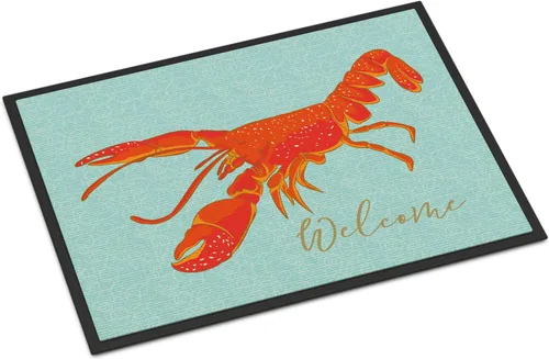 Miniatura 30 de Caroline's Treasures BB8537MAT - Felpudo de delfín bajo el agua de 18 x 27 pulgadas, tapete para puerta delantera interior y exterior, para entrada