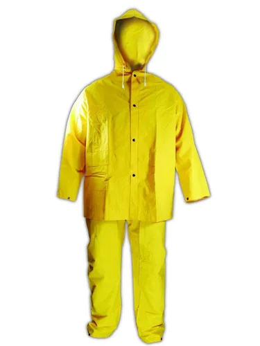 Miniatura 3 de MAGID 3014S RainMaster - Traje de lluvia de vinilo de 3 piezas, 14 mil, PVC, pequeño, amarillo