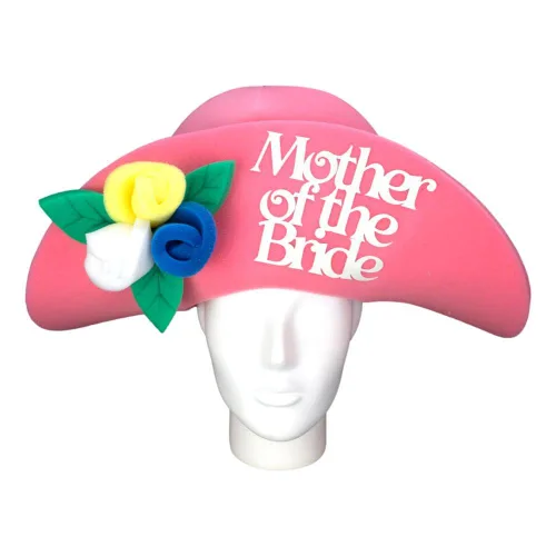 Miniatura 67 de FOAM PARTY HATS: Venezuela Bride Hat - Wedding Party Hat - Hora Loca Hat - Bachelorette Party Hat - Bridal Shower Hat - Wedding Hair Vine Hat