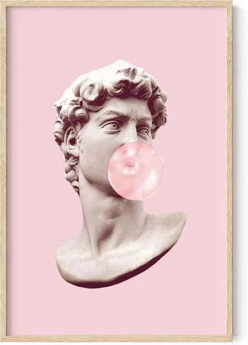 Miniatura 34 de Haus & Hues - Póster rosa con impresión de guepardo para decoración de pared de habitación, decoración artística para pared, sin marco, diseño