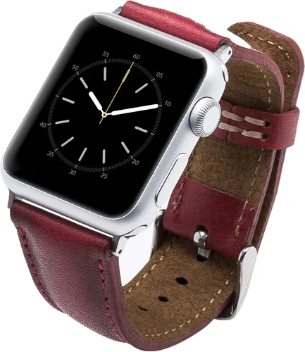 Miniatura 19 de Tuscany - Correa de reloj de cuero prémium para Apple Watch Series 11, 10, 1.654 in, Series 9, 8, 7, 6, 5, 4, 3 y SE 3/2/1 de 1.614 pulgadas, 1.575