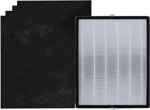 PUREBURG Juego de filtros de repuesto compatibles con el purificador de aire COLZER EPI-328 y purificador de aire Domccy NS-320, H13 HEPA + 4