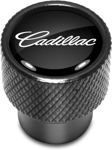 Miniatura 2 de iPick Image Tapones de vástago de válvula de neumático de aluminio de alta calidad para Cadillac Script, con licencia