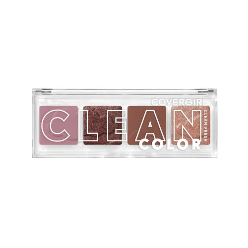 COVERGIRL Clean Fresh - Sombra de ojos limpia y colorida Mellow Mauve 242 Malva suave