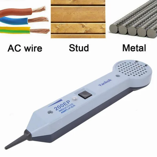 Miniatura 5 de Yankok [Sonda de tono 200EP con kit generador de 77HP] Amplificador inductivo Cable trazador para localizar conductores individuales y cables