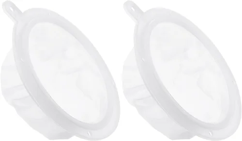 Miniatura 10 de PATIKIL Filtro de alimentos de 5.4 pulgadas de diámetro exterior, paquete de 2 filtros de malla de 100 filtros de malla fina para jugo, café