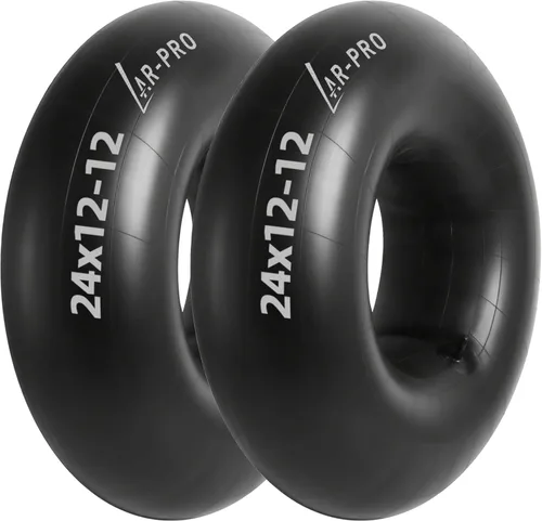 Miniatura 22 de AR-PRO Tubo interior de repuesto resistente de 13 x 6.50-6 pulgadas con vástago de válvula recto TR-13 (paquete de 2) – para carretillas, Razor Quad