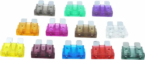 Miniatura 5 de 5 juegos de fusibles para fusibles medios estándar de automóvil + fusibles de hoja ATC/ATO 3A 5A 10A 15A 20A 25A 30A 35A 40A (Tamaño : 5 juegos 7.5A)