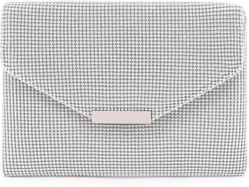 Naimo Bolso cruzado con diamantes de imitación de cristal brillante bolso de mano de noche de diamante bolso para teléfono celular para fiesta de