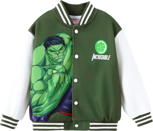 Miniatura 10 de Chaqueta bomber de Disney Marvel Spider Man Toy Story Cars McQueen, abrigo universitario de cárdigan, ligera, con botones de presión, sudaderas