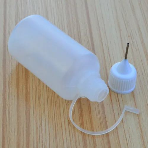 Miniatura 2 de bantoye 10 pcs punta de aguja aplicador de pegamento Botella Bricolaje Quilling Herramienta punta de precisión pegamento plástico líquido Dropper
