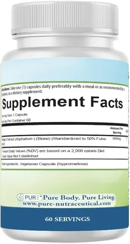 Miniatura 3 de PURE Shilajit Cápsulas 600 mg Extracto