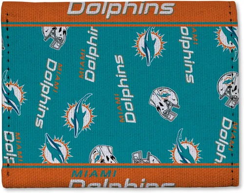 Miniatura 34 de Rico Industries Billetera triple de lona de la NFL - Gran accesorio