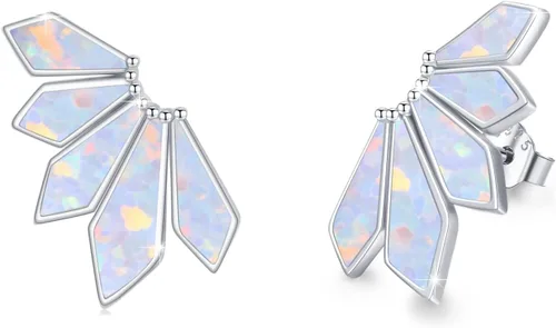 Aretes de plata de ley S925 con forma de corazón y turquesa, aretes de turquesa vintage, regalo para orejas sensibles, para mujeres y niñas, amantes