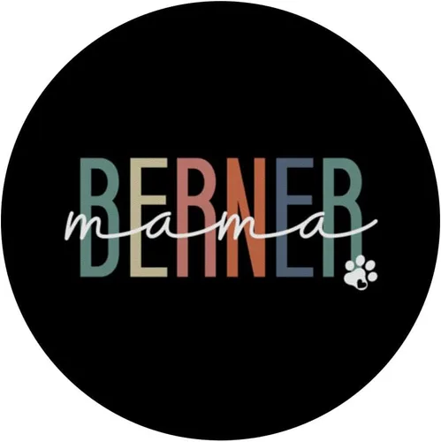 Miniatura 3 de Berner Mama Bernese Mountain Dog Mamá Día de la Madre PopSockets intercambiables PopGrip