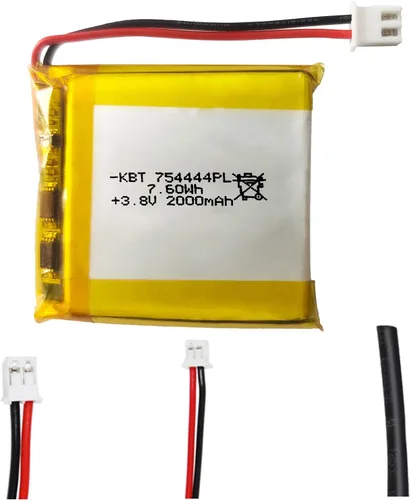 Miniatura 12 de KBT 3.7V 1500mAh Batería de Polímero de Litio: 883545 Baterías Lipo Recargables de Iones de Litio con Conector JST para Placa de Desarrollo Arduino