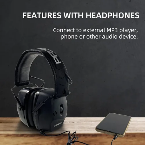 Miniatura 7 de PROHEAR Electronic Shooting Ear Protection Muffs 056-electronic Orejeras de tiro