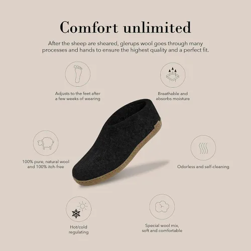 Miniatura 2 de Glerups A-02 - pantuflas unisex