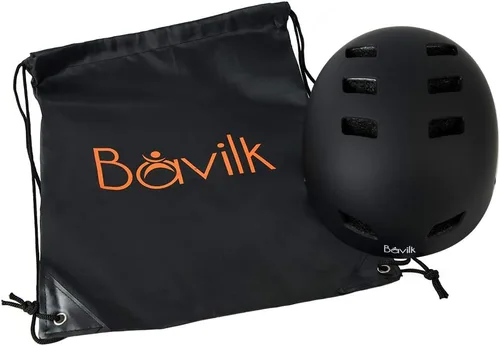 Miniatura 6 de Casco de bicicleta en 3 tallas para adolescentes, niños, jóvenes, adultos, Bavilk Casco de monopatín ajustable multideporte para bicicleta, Negro