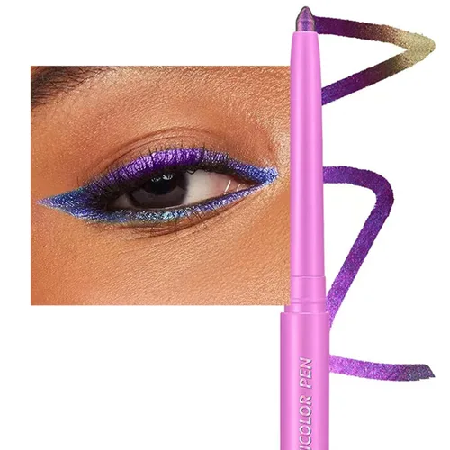 Miniatura 11 de Lápiz delineador de ojos Chameleon, delineador de ojos metálico brillante que cambia de color, sombra de ojos y delineador de ojos impermeable de #