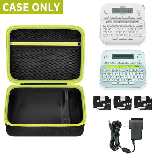 Miniatura 2 de Estuche compatible con Brother P-Touch PTD220 D210 Etiquetadora diaria para hogar/oficina, organizador de almacenamiento y transporte para cintas