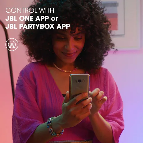 Miniatura 7 de JBL Partylight Beam - Luz de fiesta con proyección Bluetooth, lleva tu fiesta al siguiente nivel con un espectáculo de luces coreografiado que llena