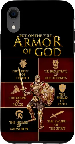Miniatura 24 de Funda para iPhone 11 Warrior of God Put On The Full Armor of God