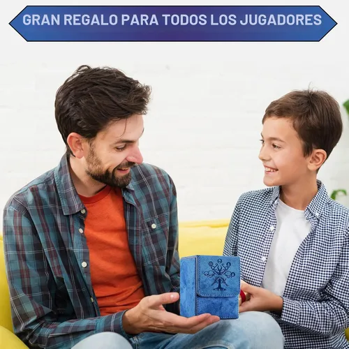 Miniatura 7 de PROMAXIBINDER MTG Commander - Caja de baraja con 2 divisores, se adapta a más de 100 tarjetas de una sola funda, caja de cubierta mágica de imán