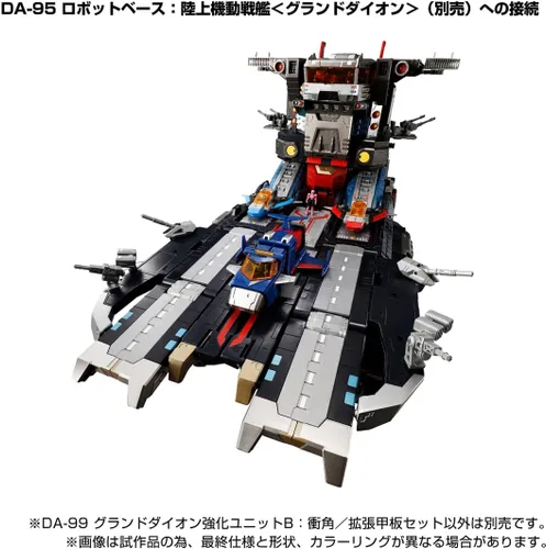 Miniatura 7 de Takara Tomy Diaclone DA-99 Grand Diion Strengthening Unit B: Blind Angle/Extended Deck Set