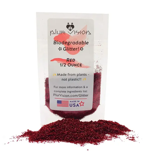 Miniatura 15 de On Point Pink Biodegradable Glitter de 1/2 onza - Hecha de celulosa vegetal, respetuosa con la tierra. Perfecta para cuerpo, cosméticos, Rosa