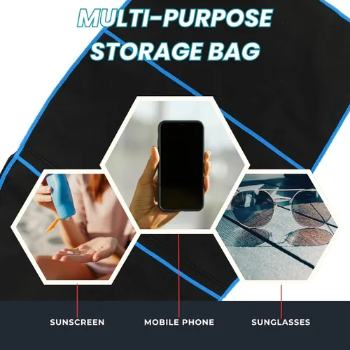 Miniatura 3 de Bolsa para tabla de surf, cubierta de tabla de surf, bolsa de transporte de poliéster, accesorio de surf, bolsa protectora para tabla de surf, 48.4