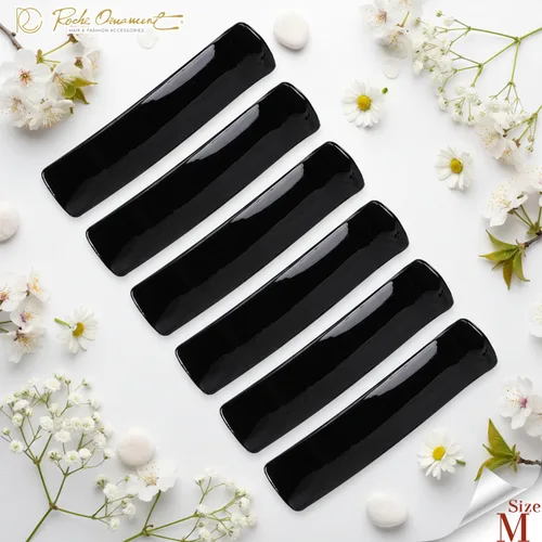 Miniatura 4 de RC ROCHE ORNAMENT 6 pinzas clásicas de cocodrilo para mujer, pasadores laterales de agarre firme, accesorio de belleza para niñas, pinzas