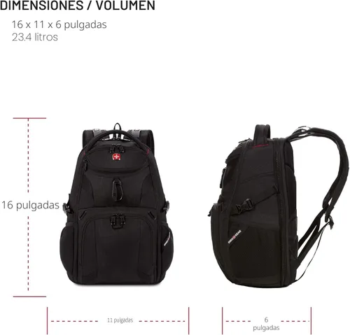 Miniatura 6 de SwissGear 1900, Negro
